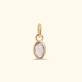 Rose Quartz Hanger | 14K Goud